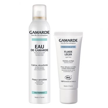 活泉噴霧＋保濕乳霜清爽型組